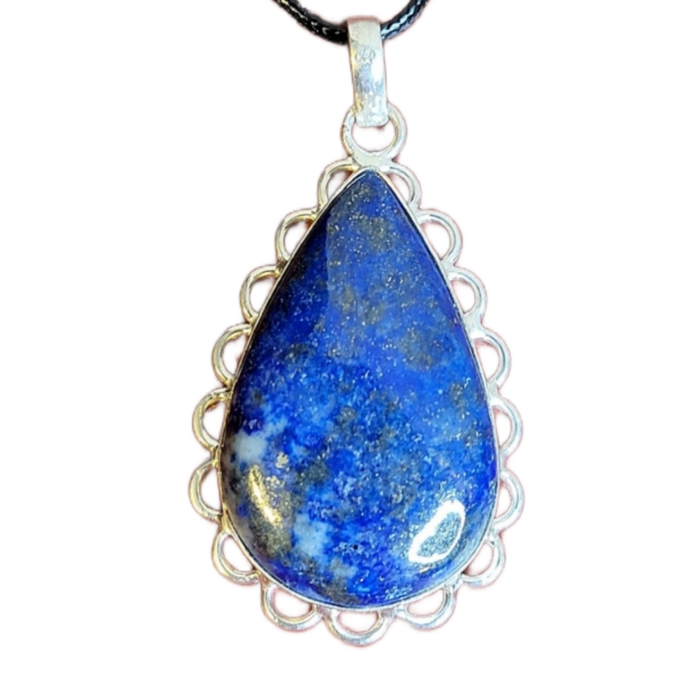 ARTISAN - LUSTROUS LAPIS LAZULI PENDANT